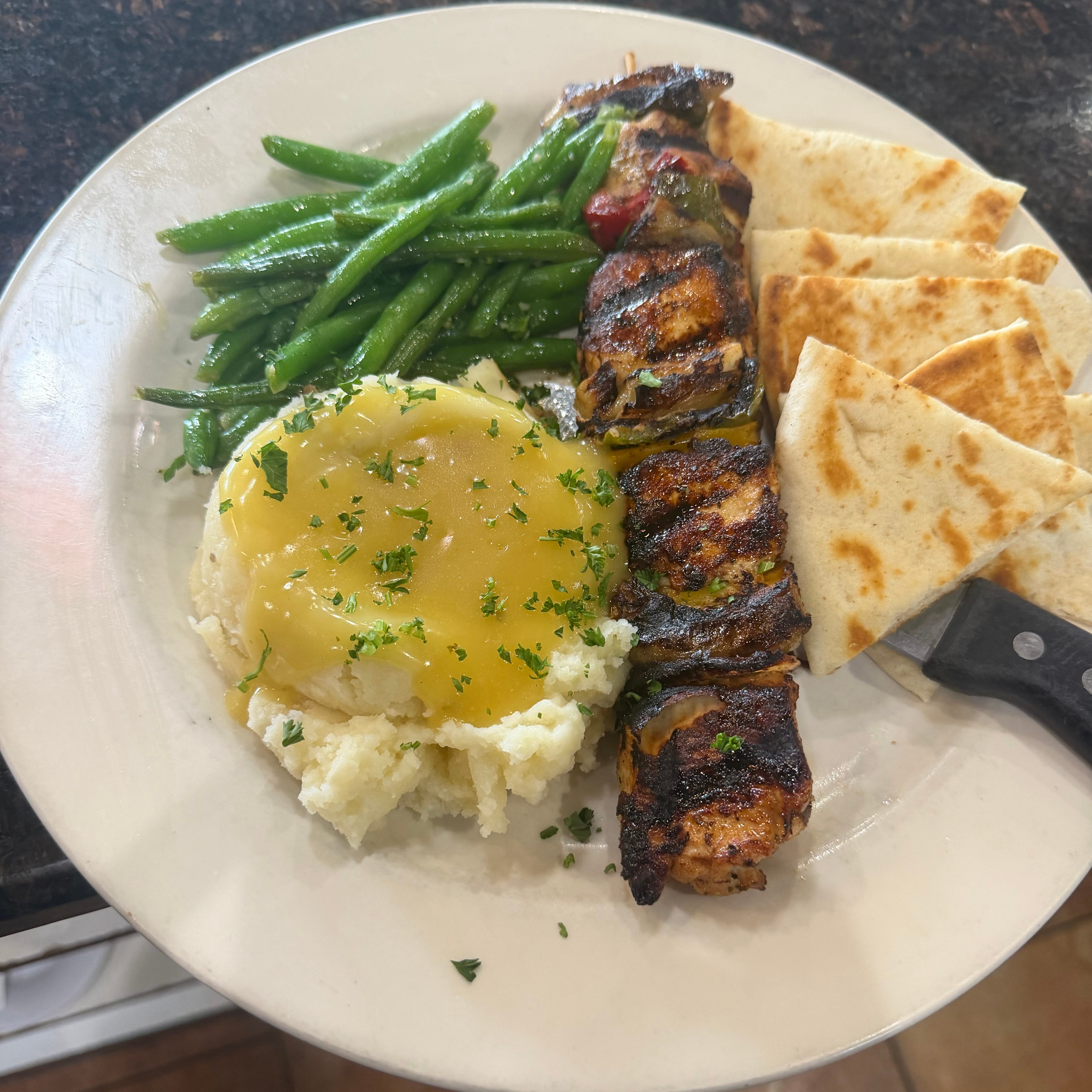 Chicken Kabob.