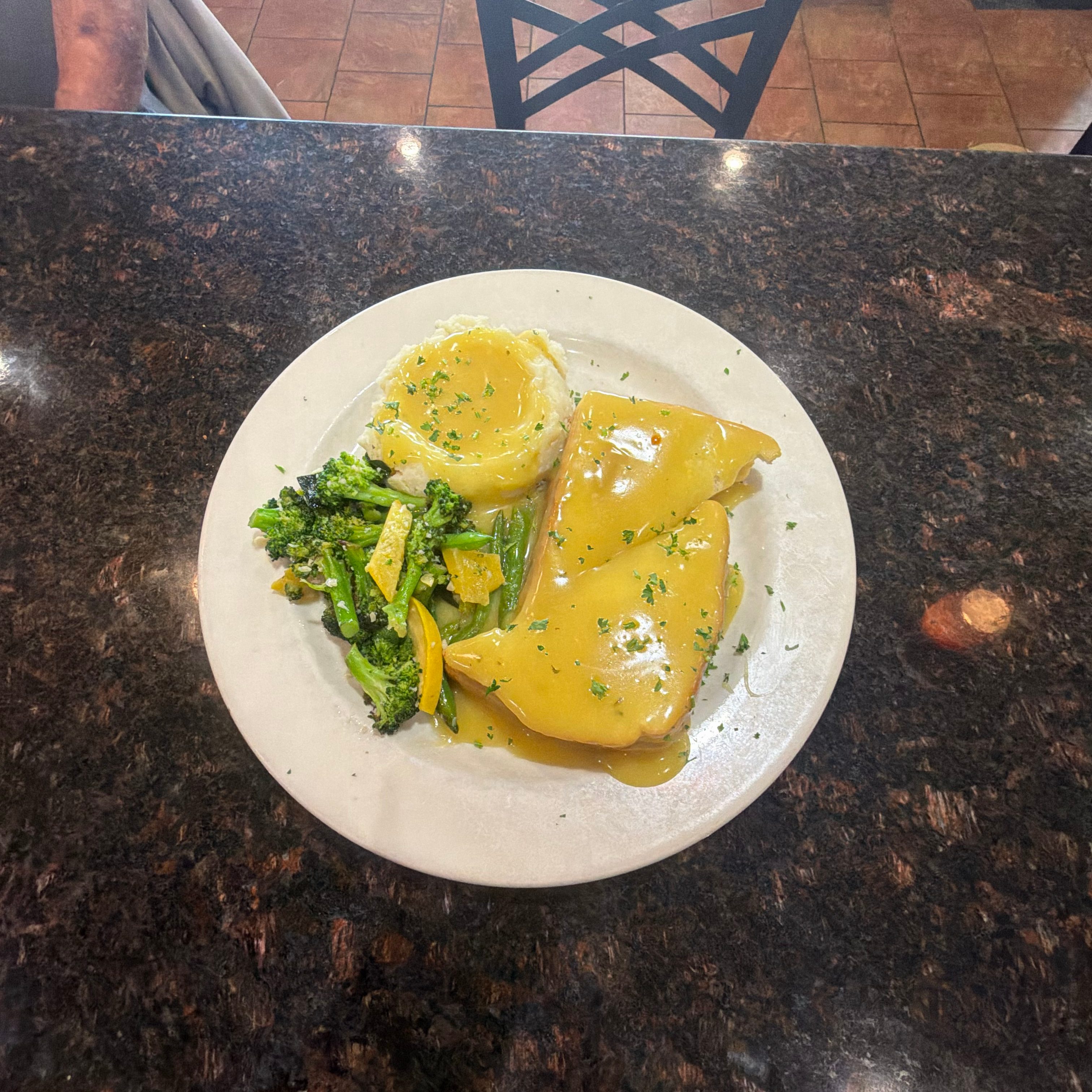 Hot Roast Turkey Sandwich.