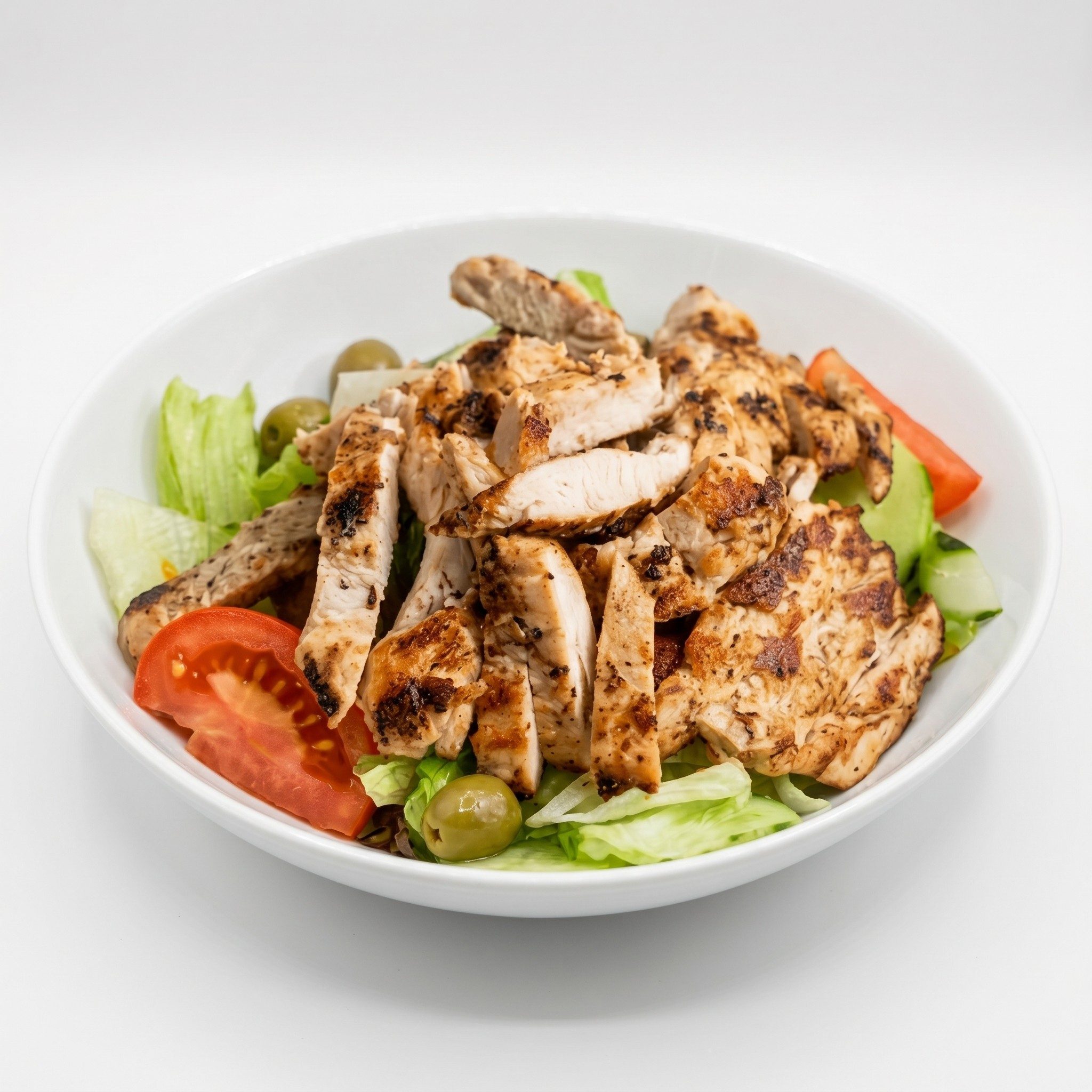Grilled Chicken Breast Salad.