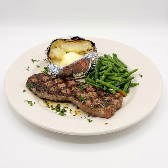 Rib Eye Steak (12 oz).