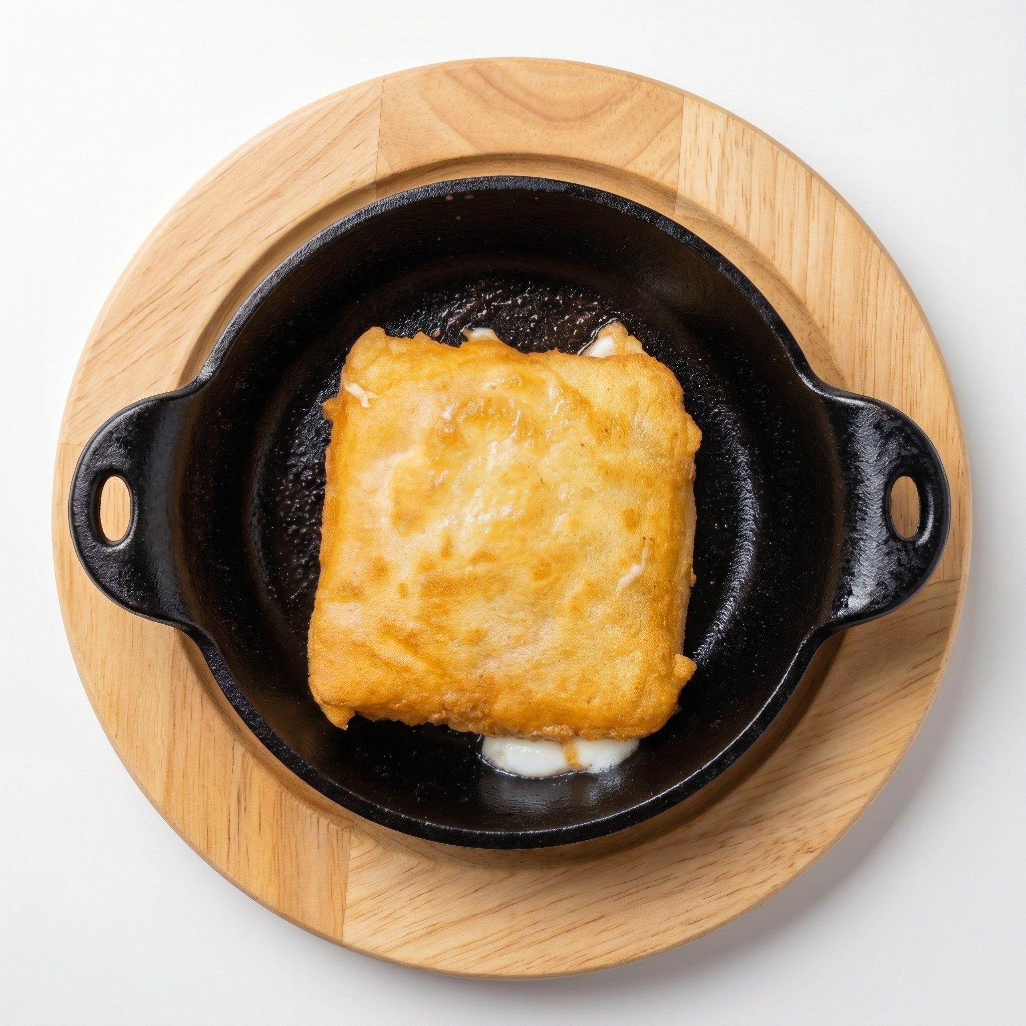 Opa! Saganaki (Flaming Cheese).