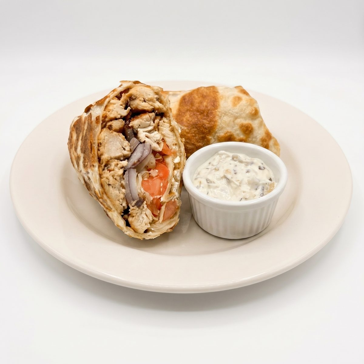 Greek Chicken Pita