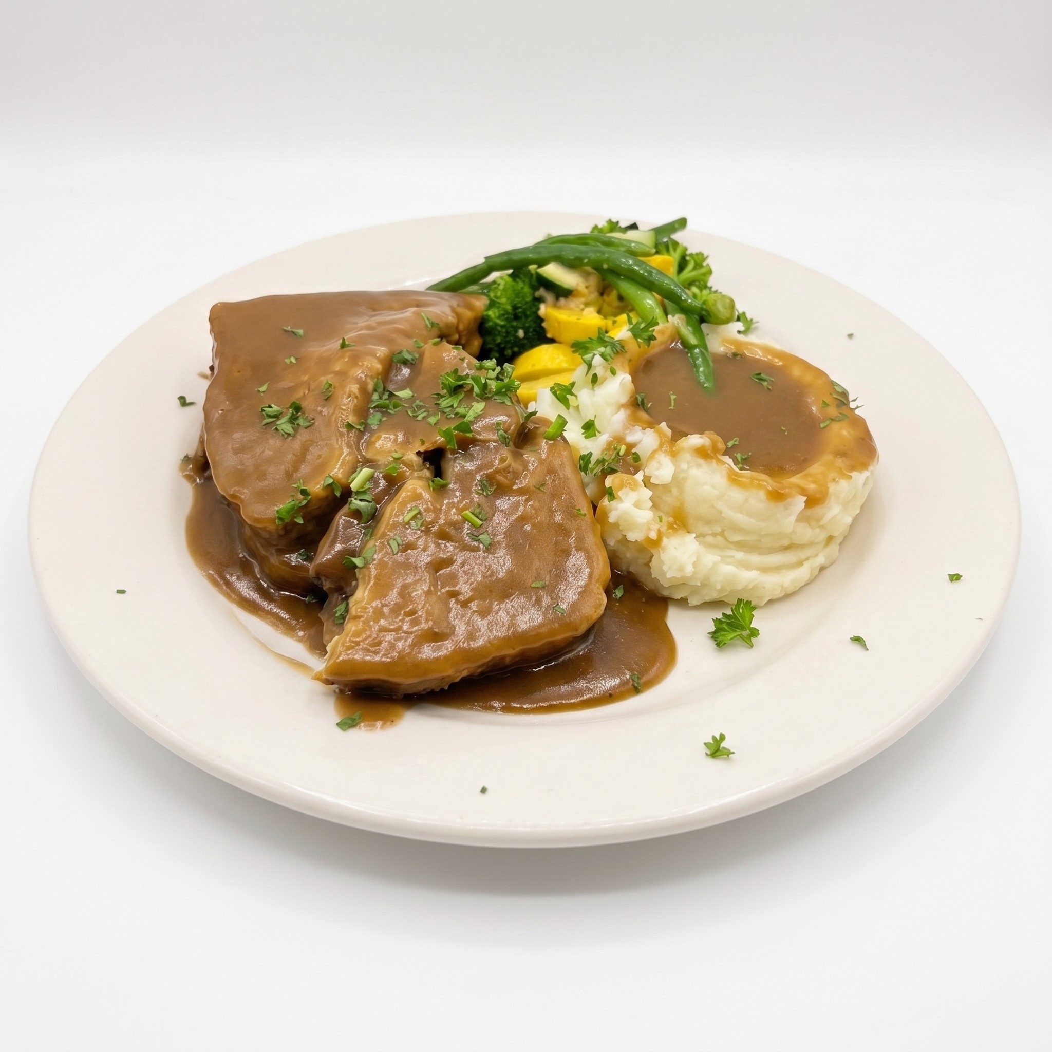 Hot Roast Beef Sandwich.